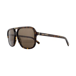 Dolce & Gabbana Zonnebril DG4354 502/73 Havana Bruin Verloop