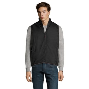 SOLS Omkeerbare bodywarmer voor uniseks volwassenen Winner (Zwart)