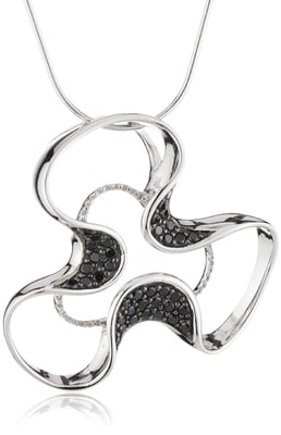 Orphelia Dames 925 Sterling Zilveren Ketting met Hanger - Zilver ZH-4673