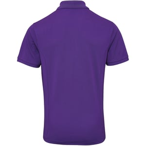 Premier Mens Coolchecker Plus Pique Polo With CoolPlus (Purple)