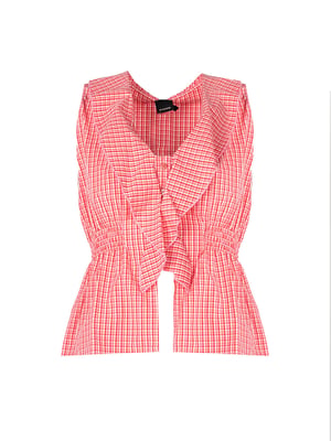 Pinko Blus Apprezzato Dam Röd