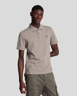 Mens Plain Polo Shirt in Green
