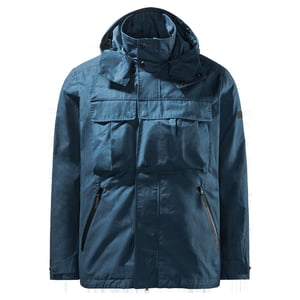 Jack Wolfskin Tech Lab The Utility heren marine jas