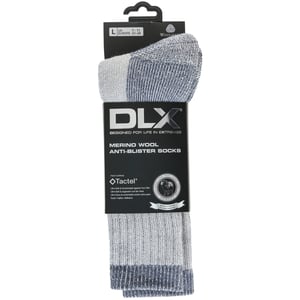 Trespass Wandelende DLX-sokken voor heren (Grijze Mergel)