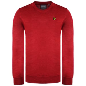 Lyle & Scott Golf Mens Red Sweater