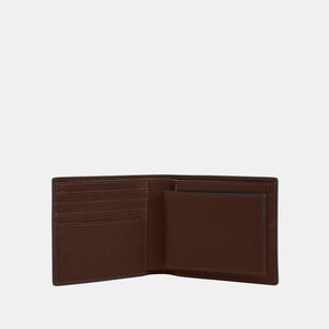 3 in 1 Wallet in Pebbled Leather