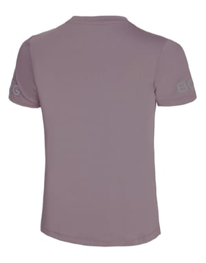 Björn Borg - Dam Classic Tränings T-shirt med Kort Ärma - Brun