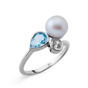 Orphelia Women's 925 Sterling Silver Ring - Silver ZR-7498