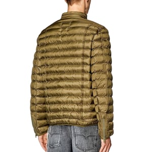 Diesel Plain Green Padded Jacket