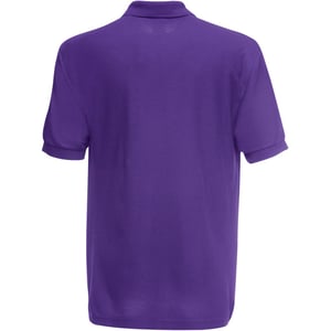 Fruit of the Loom Kinder/Kids Piqué Poloshirt met Korte Mouwen (Paars)