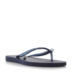 Havaianas Ladies - Slim Metal Mesh Detail Flip Flop