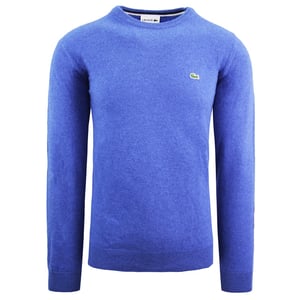 Lacoste Jersey Stickad Herr Blå Tröja