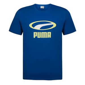 Puma XTG Graphic Mens Tee Casual Branded T-Shirt Blue Top 595663 73