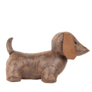 Paoletti Dexter Faux Leather Door Stop