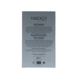 Yardley The Collection Poppy Diamond Eau de Toilette 50ml