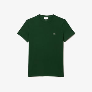Lacoste Men's Crew Neck T-shirt in Dark Green