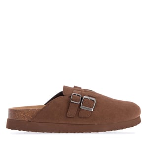 Women's Rocket Dog Abelplus Clog Slippers in Dark Brown