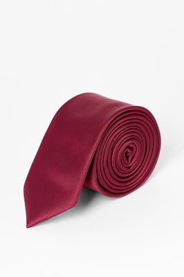 Claret Slim Tie