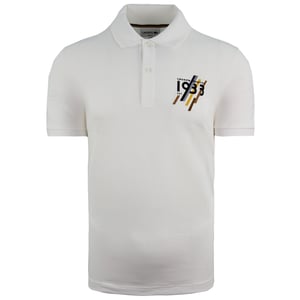 Lacoste Slim Fit Vit polotröja för herrar