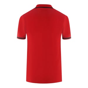 Aquascutum Tipped Aldis Red Polo Shirt