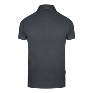 Aquascutum Signature-logo zwart poloshirt