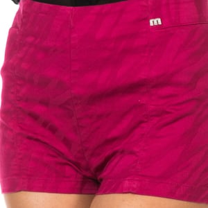Shorts med hög midja och metalliclogga 70DBC0220 dam