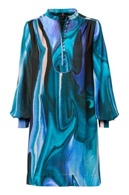 Dhalia Print Jurk Multi