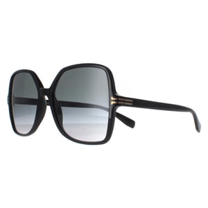 Marc Jacobs MJ 1105/S 807 9O glanzend zwart donkergrijs gradiÃ«nt zonnebril
