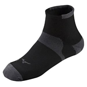 Mizuno Race Low Heren Zwart/Grijs Hardloopsokken