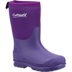 Cotswold Kinder/Kids Hilly Neopreen Wellington Laarzen (Paars)