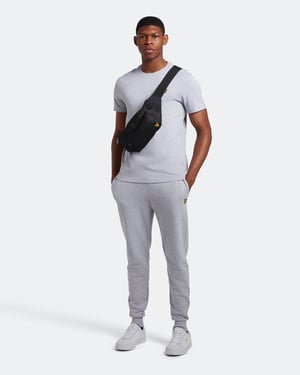 Lyle & Scott effen T-shirt in grijs