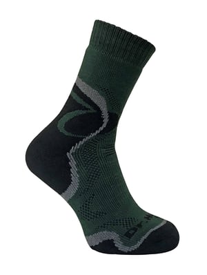 Dr Hunter - Mens Thick Warm Cushioned Padded Sole Merino Wool Thermal Hiking Socks