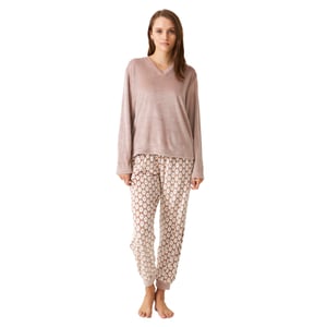 Lange mouwen pyjama JJBDP1101 vrouw