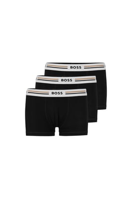 BOSS 3 Pack Viscose Men's Revive Trunk