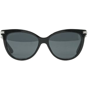 Jimmy Choo Axelle/G/S DXF zwarte zonnebril
