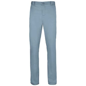 SOLS Mens Jared Stretch Slim Suit Trousers (Creamy Dark Blue)