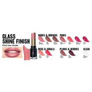 Revlon Super Lustrous Glass Shine Lippenstift 3,1g - 008 Rum Rozijntje