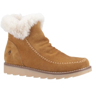 Hush Puppies Moira Mocka Damstövlar Tan