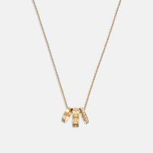 Kissing C Rondell Necklace