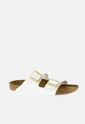 Birkenstock Arizona Smalle Pasvorm Patentaalwit 1005294