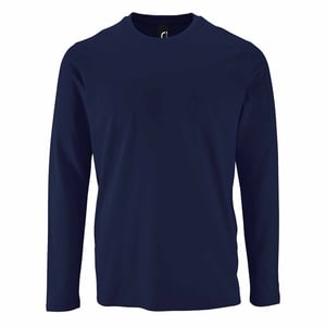 SOLS Mens Imperial Long Sleeve T-Shirt (French Navy)