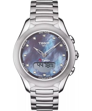 Tissot T-touch Solar Women's Silver Watch T0752201110601