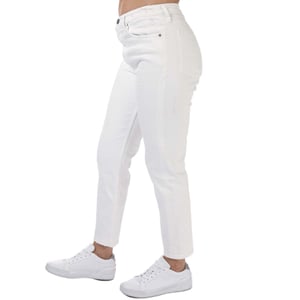 Tommy Hilfiger-jeans met tabard-logo voor dames, wit