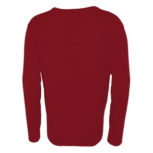 Premier Mens V-Neck Knitted Sweater (Burgundy)