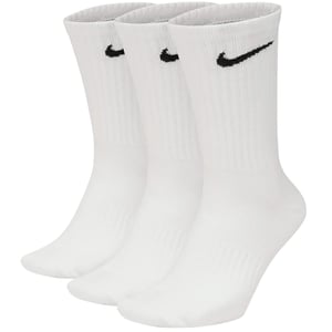 Nike Everyday Lightweight Training Crew Socks White 3 Pairs