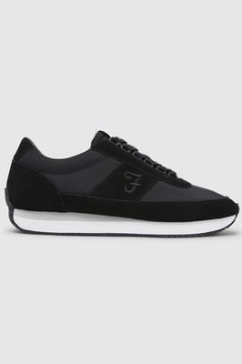 Black 'Darton' Casual Lace Up Trainers