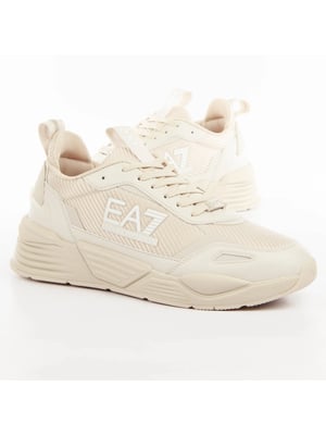 EA7 herenschoenen met adelaarsmotief en vetersluiting
