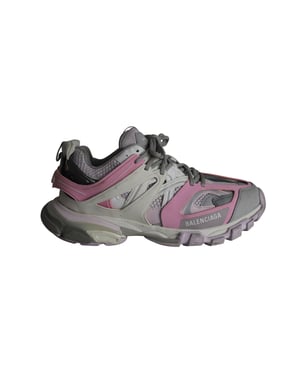 Balenciaga Track Sneakers in Pink Comb Polyurethane