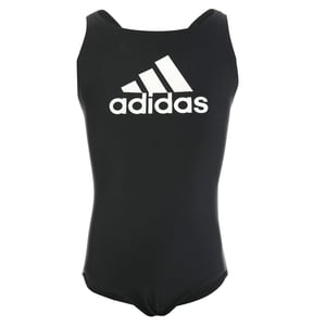 Girl's adidas Infant Badge Of Sport Swimsuit in Black