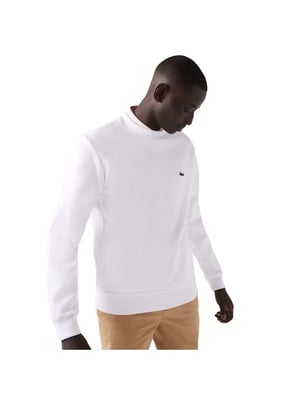 Lacoste Men's Sweatshirt with Original Crocodile Logo